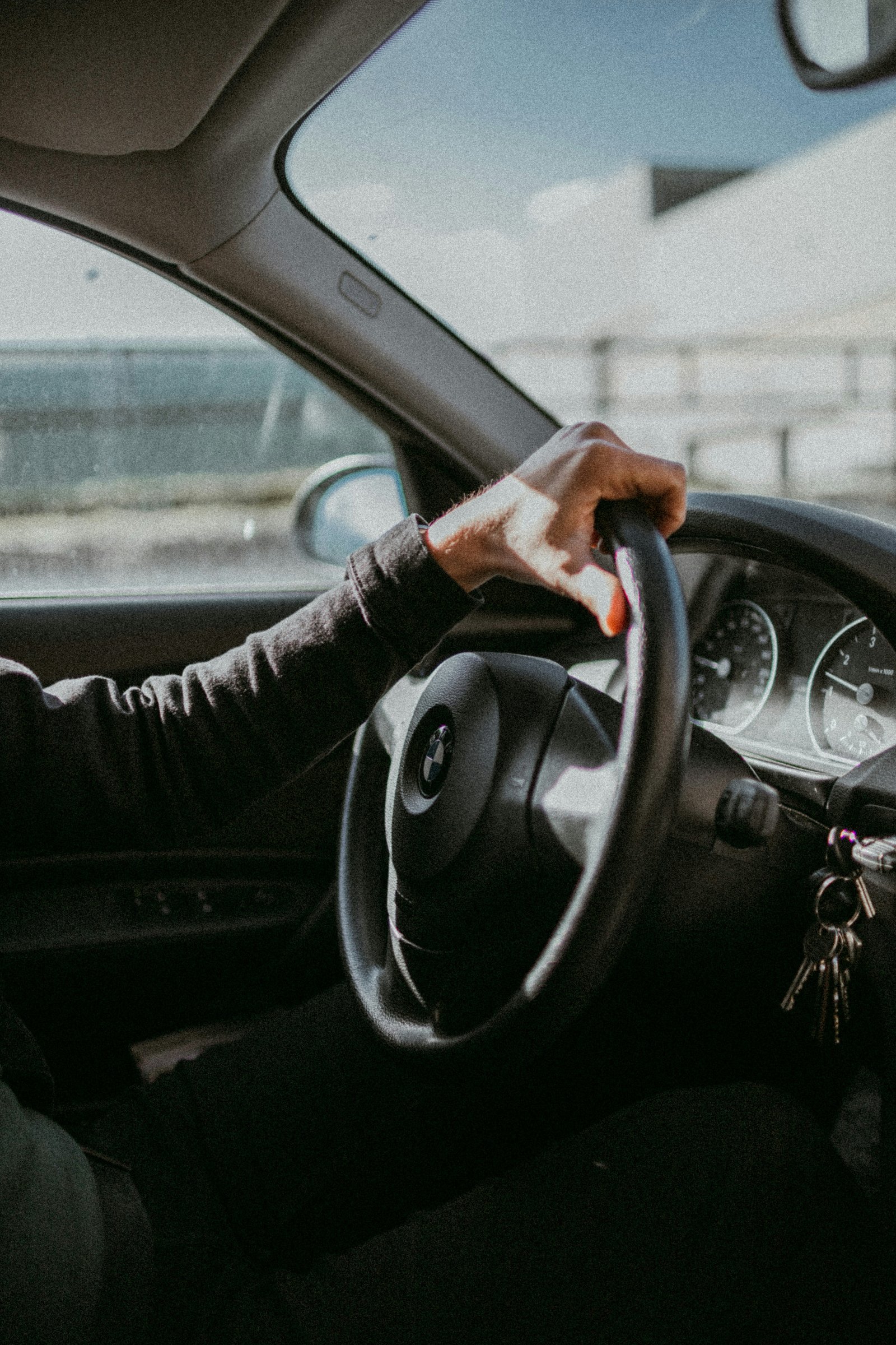 Behind-the-wheel practice on the road